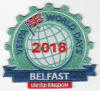 Vespa World Days 2018 - Belfast (Official Patch)